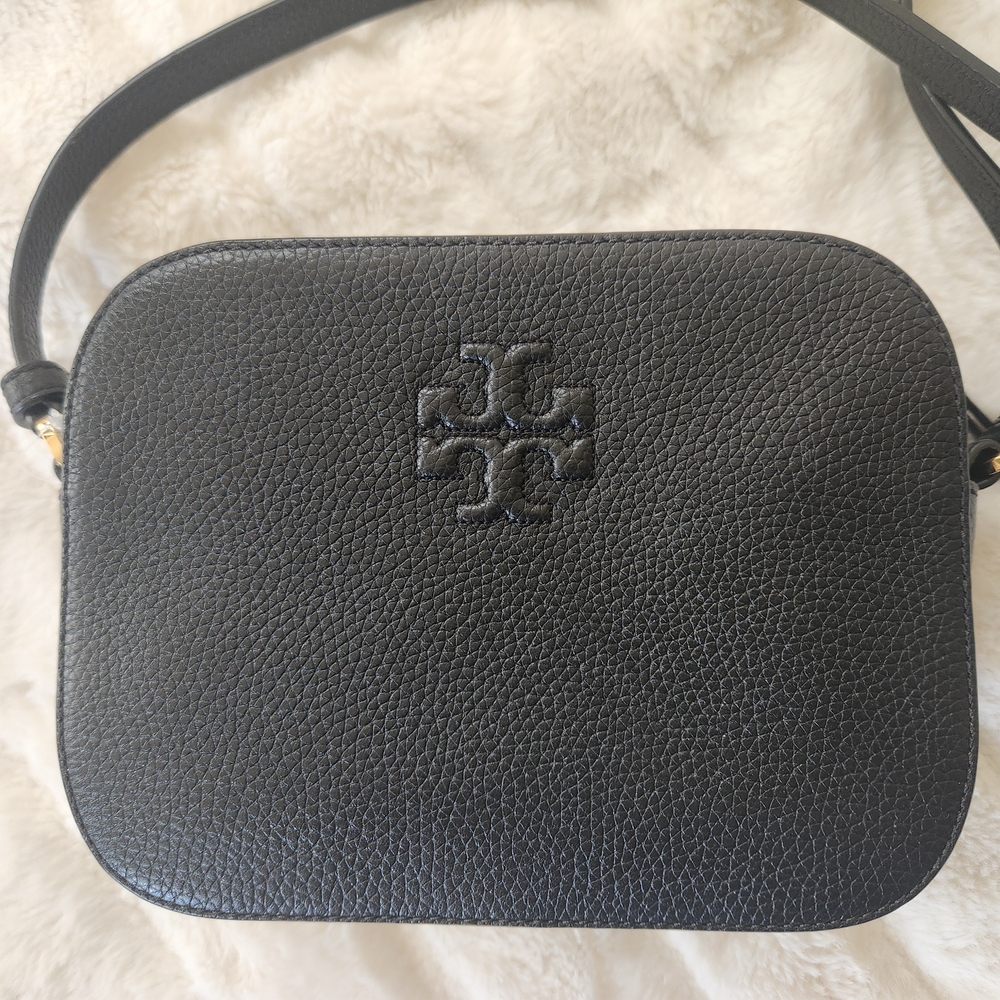 Tory Burch Mcgraw Black Crossbody Bag 8x6